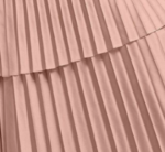 Pleated Pink